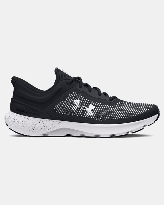Women's UA Charged Escape 4 Knit Running Shoes in Black image number 0
